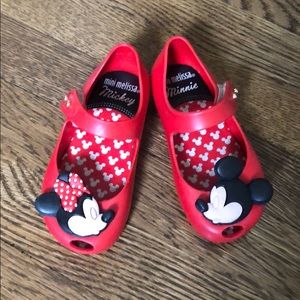 Mini Melissa Mickey & Minnie size 8